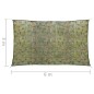 Rete Mimetica con Custodia 3x6 m Verde Rete Mimetica con Custodia 3x6 m Verde