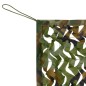 vidaXL Rete Mimetica con Custodia 2x3 m Verde vidaXL Rete Mimetica con Custodia 2x3 m Verde