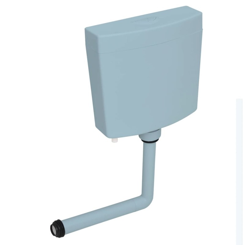 Sciacquone WC con Ingresso Acqua dal Basso 3/6 L Blu Sciacquone WC con Ingresso Acqua dal Basso 3/6 L Blu