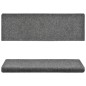 Tappetini per Scale Agugliati 10 pz 65x21x4 cm Grigio Chiaro Tappetini per Scale Agugliati 10 pz 65x21x4 cm Grigio Chiaro