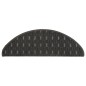 Tappetini per Scale 15 pz Antracite 56x17x3 cm Tappetini per Scale 15 pz Antracite 56x17x3 cm