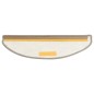 Tappetini per Scale 15 pz Grigi 65x21x4 cm