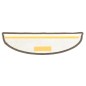 Tappetini per Scale 15 pz Grigi 56x17x3 cm Tappetini per Scale 15 pz Grigi 56x17x3 cm