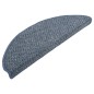 Tappetini per Scale 15 pz Blu 65x21x4 cm