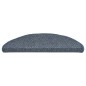 Tappetini per Scale 15 pz Blu 65x21x4 cm