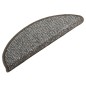 vidaXL Tappetini per Scale 15 pz Antracite 65x21x4 cm vidaXL Tappetini per Scale 15 pz Antracite 65x21x4 cm