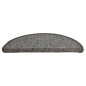 vidaXL Tappetini per Scale 15 pz Antracite 65x21x4 cm vidaXL Tappetini per Scale 15 pz Antracite 65x21x4 cm