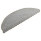 Tappetini per Scale 15 pz Grigi 65x21x4 cm
