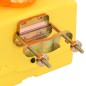Lampeggianti da Cantiere 4pz con Batterie 18x8x37 cm Lampeggianti da Cantiere 4pz con Batterie 18x8x37 cm