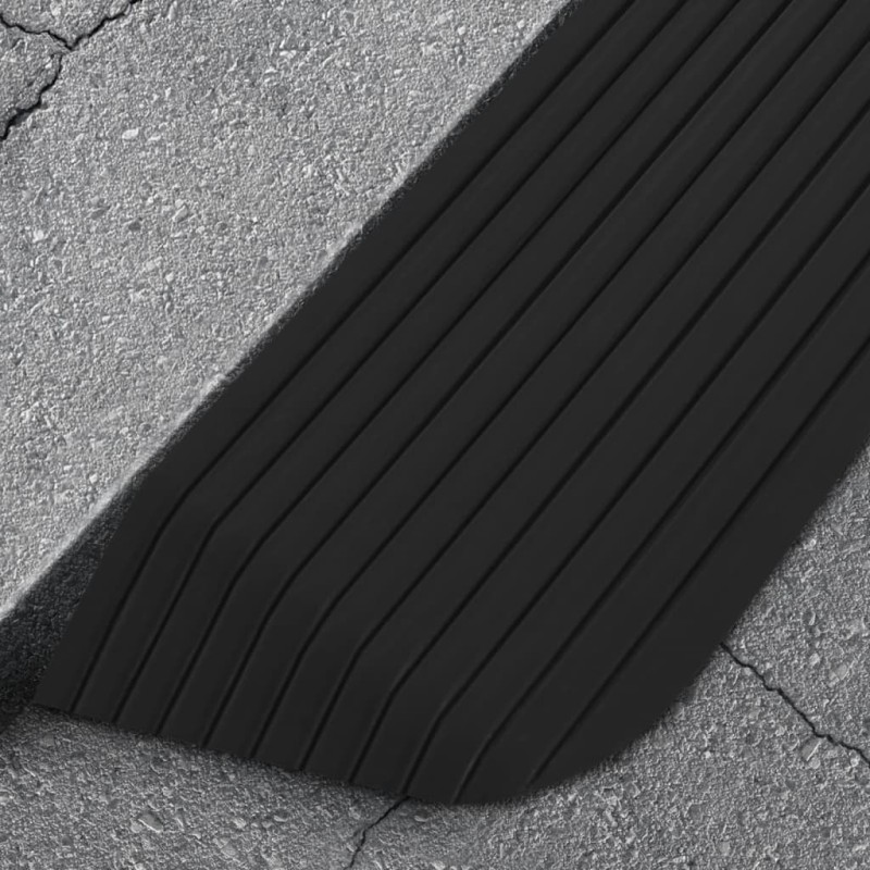 Rampe per Soglia 2 pz 110x32x3,8 cm in Gomma Rampe per Soglia 2 pz 110x32x3,8 cm in Gomma