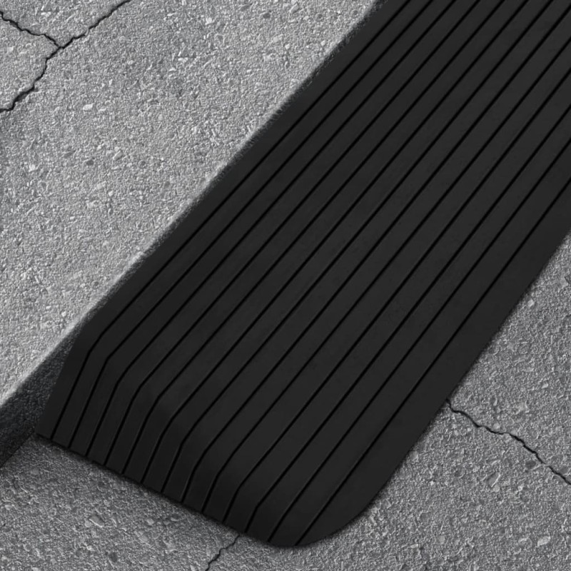 Rampa per Soglia 110x41x5 cm in Gomma Rampa per Soglia 110x41x5 cm in Gomma