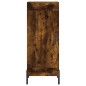 Credenza Rovere Fumo 34,5x34x90 cm in Legno Multistrato Credenza Rovere Fumo 34,5x34x90 cm in Legno Multistrato
