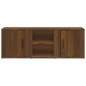 Mobile TV Rovere Marrone 100x31,5x35 cm in Legno Multistrato Mobile TV Rovere Marrone 100x31,5x35 cm in Legno Multistrato