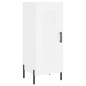 Credenza Bianca 34,5x34x90 cm in Legno Multistrato Credenza Bianca 34,5x34x90 cm in Legno Multistrato