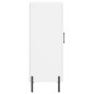 Credenza Bianca 34,5x34x90 cm in Legno Multistrato Credenza Bianca 34,5x34x90 cm in Legno Multistrato