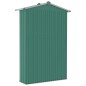 Capanno da Giardino Verde 116x45x175 cm in Acciaio Zincato Capanno da Giardino Verde 116x45x175 cm in Acciaio Zincato