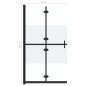 Parete per Doccia Walk-in Pieghevole in Vetro ESG 80x190 cm Parete per Doccia Walk-in Pieghevole in Vetro ESG 80x190 cm