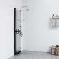 Parete per Doccia Walk-in Pieghevole in Vetro ESG 110x190 cm Parete per Doccia Walk-in Pieghevole in Vetro ESG 110x190 cm
