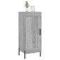 Credenza Grigio Sonoma 34,5x34x90 cm in Legno Multistrato Credenza Grigio Sonoma 34,5x34x90 cm in Legno Multistrato