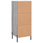 Credenza Grigio Sonoma 34,5x34x90 cm in Legno Multistrato Credenza Grigio Sonoma 34,5x34x90 cm in Legno Multistrato