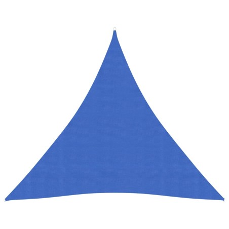 Vela Parasole 160 g/m² Blu 4x4x4 m in HDPE
