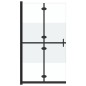 Parete per Doccia Walk-in Pieghevole in Vetro ESG 120x190 cm Parete per Doccia Walk-in Pieghevole in Vetro ESG 120x190 cm