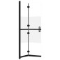 Parete per Doccia Walk-in Pieghevole in Vetro ESG 120x190 cm Parete per Doccia Walk-in Pieghevole in Vetro ESG 120x190 cm