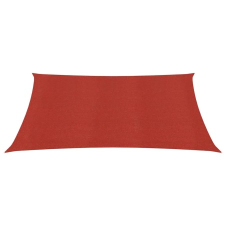 Vela Parasole 160 g/m² Rossa 7x7 m in HDPE