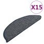 Tappetini per Scale 15 pz Blu Scuro 65x21x4 cm Tappetini per Scale 15 pz Blu Scuro 65x21x4 cm