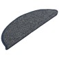Tappetini per Scale 15 pz Blu Scuro 65x21x4 cm Tappetini per Scale 15 pz Blu Scuro 65x21x4 cm