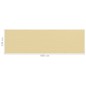 Paravento da Balcone Beige 120x400 cm in HDPE Paravento da Balcone Beige 120x400 cm in HDPE