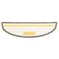 Tappetini per Scale 15 pz Grigi 65x21x4 cm Tappetini per Scale 15 pz Grigi 65x21x4 cm