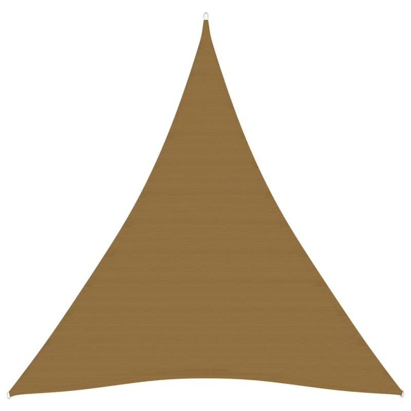 Vela Parasole 160 g/m² Grigio Talpa 3x4x4 m in HDPE Vela Parasole 160 g/m² Grigio Talpa 3x4x4 m in HDPE