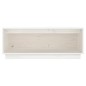 Mobile Porta TV Bianco 90x35x35 cm in Legno Massello di Pino Mobile Porta TV Bianco 90x35x35 cm in Legno Massello di Pino