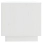 Mobile Porta TV Bianco 90x35x35 cm in Legno Massello di Pino Mobile Porta TV Bianco 90x35x35 cm in Legno Massello di Pino