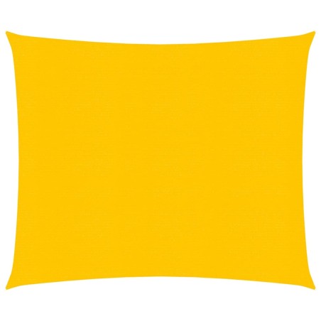 Vela Parasole 160 g/m² Gialla 3,6x3,6 m in HDPE