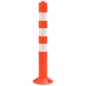 Dissuasori Traffico con Catena 2 pz 75 cm in PE Dissuasori Traffico con Catena 2 pz 75 cm in PE