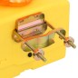 Lampeggianti da Cantiere 2pz con Batterie 18x8x37 cm