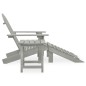 Sedia Giardino Adirondack Ottomana Tavolo Abete Massello Grigio Sedia Giardino Adirondack Ottomana Tavolo Abete Massello Grigio