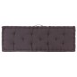 Cuscino per Pallet e Pavimento in Cotone 120x40x7 cm Antracite Cuscino per Pallet e Pavimento in Cotone 120x40x7 cm Antracite