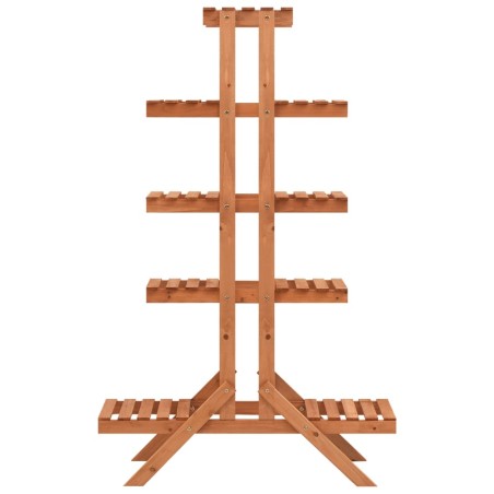 Supporto per Piante 83x25x132 cm in Legno Massello di Abete