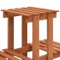 Supporto per Piante 83x25x132 cm in Legno Massello di Abete