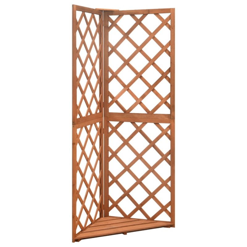 Graticcio Angolare 50x50x145 cm in Legno Massello di Abete Graticcio Angolare 50x50x145 cm in Legno Massello di Abete