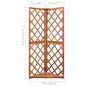 Graticcio Angolare 50x50x145 cm in Legno Massello di Abete Graticcio Angolare 50x50x145 cm in Legno Massello di Abete