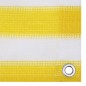 Paravento da Balcone Giallo e Bianco 75x300 cm in HDPE Paravento da Balcone Giallo e Bianco 75x300 cm in HDPE