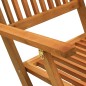 vidaXL Sedie da Giardino Pieghevoli 2pz in Legno Massello di Eucalipto vidaXL Sedie da Giardino Pieghevoli 2pz in Legno Massello di Eucalipto