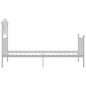 Giroletto Bianco in Metallo 90x200 cm Giroletto Bianco in Metallo 90x200 cm