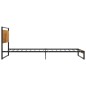 vidaXL Giroletto in Metallo 90x200 cm