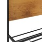 vidaXL Giroletto in Metallo 90x200 cm