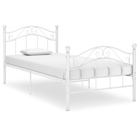 Giroletto Bianco in Metallo 90x200 cm
